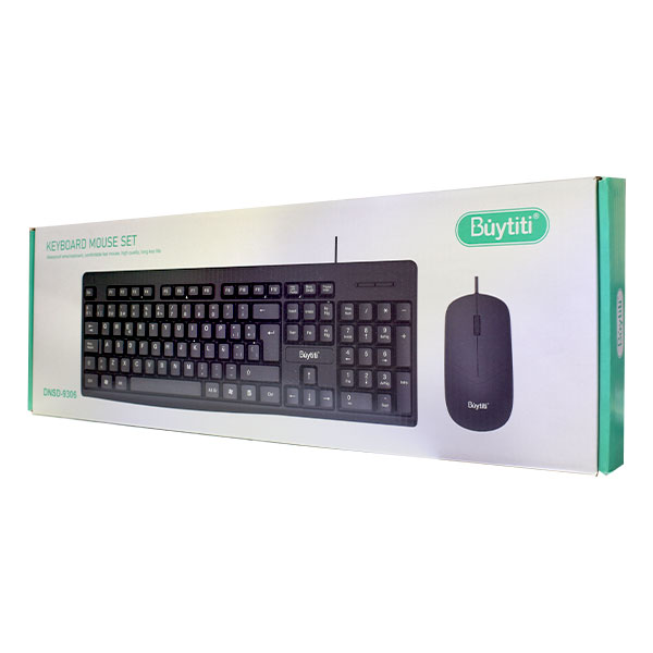 Kit de Teclado y Mouse Alámbrico Impermeable