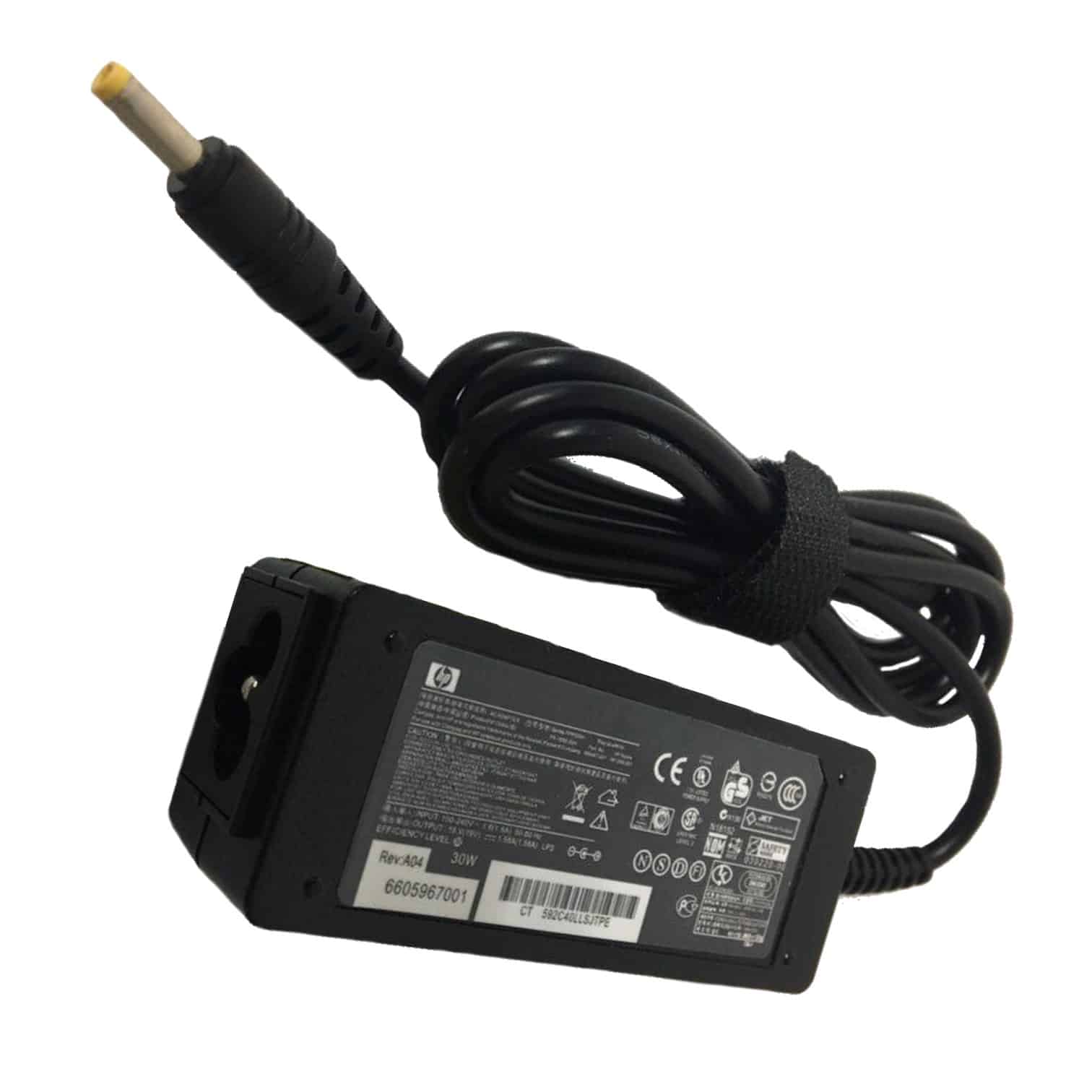 CARGADOR HP PARA MINI LAPTOP 19V 1,58AMP 110 V – 240